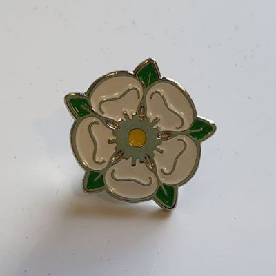 Yorkshire rose pin